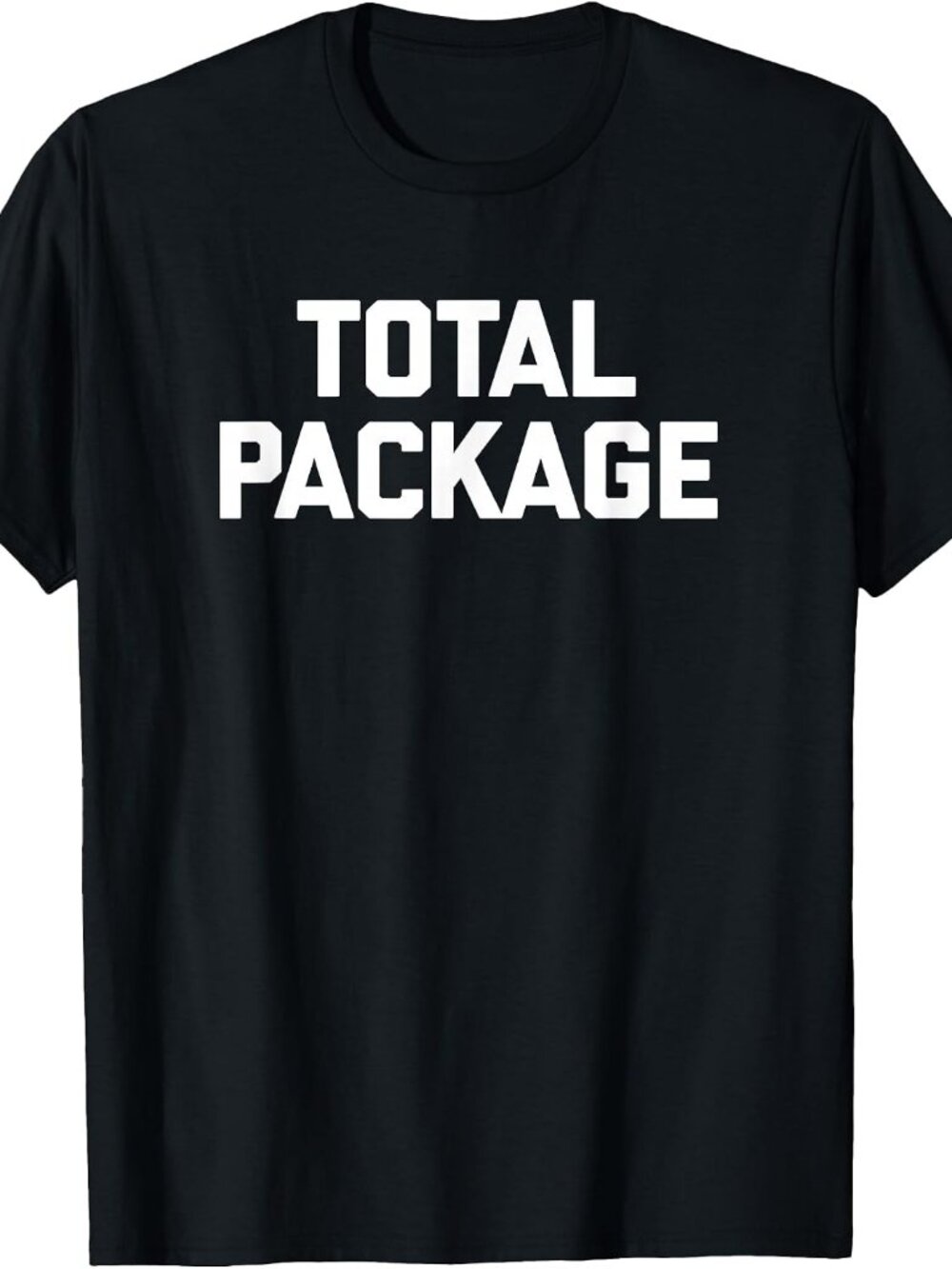New Total Package Tee Black T-Shirt